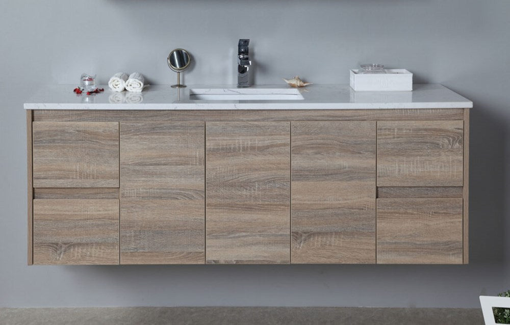 Grace Wall Hung Vanity Unit 1500 – Coastal Bathroom