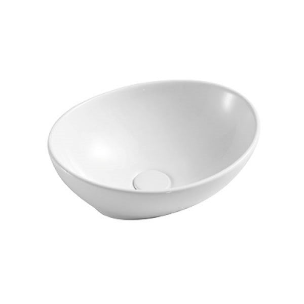 NG Oval Porcelain Basin 400 Coastal Bathroom