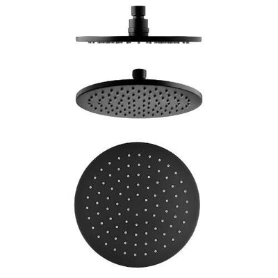 Akemi Matte Black Overhead Shower