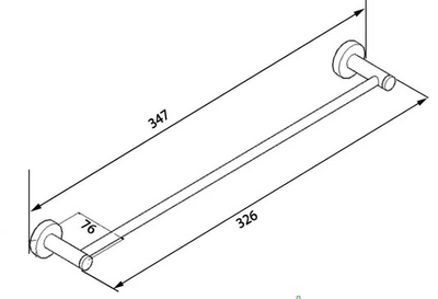 Pentro Hand Towel Rail