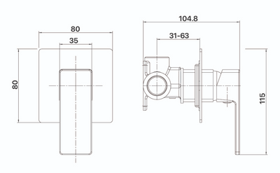 Sage Wall Mixer