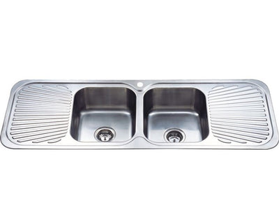 Cora Double Kitchen Sink 140