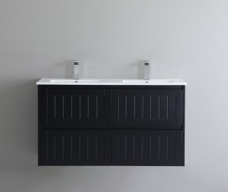 New Hampton Wall Hung Double Vanity Unit 1200