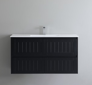 New Hampton Single Wall Hung Vanity Base Only 1200