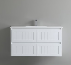 New Hampton Single Wall Hung Vanity Base Only 1200