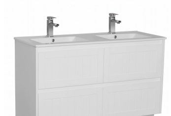 New Hampton Wall Hung Double Vanity Base Only 1200