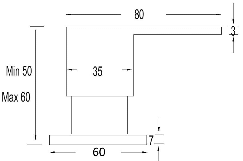 Corvo Wall Top Assemblies