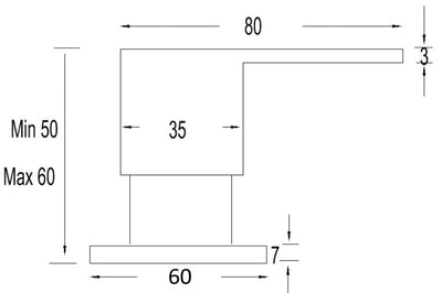 Corvo Wall Top Assemblies