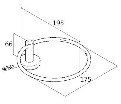 Pentro Hand Towel Ring