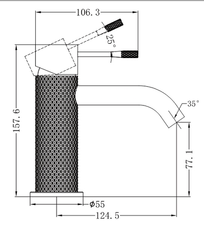 Opal Basin Mixer