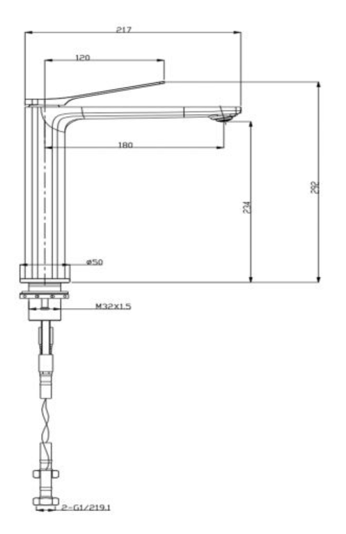 Rushy Tall Basin Mixer