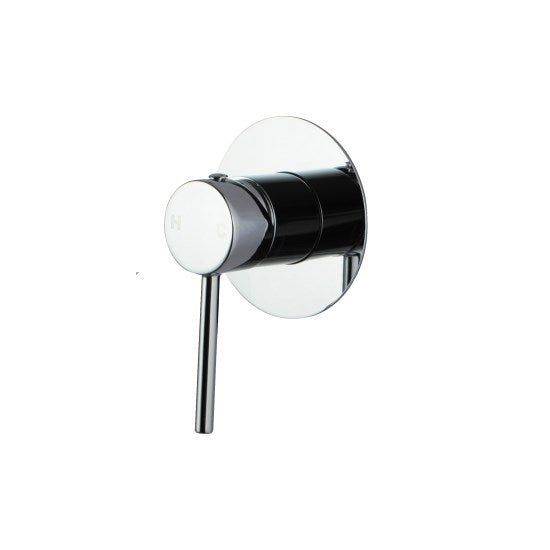 Lucid Pin Lever Wall Mixer Thin Plate