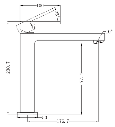 Ecco Tall Basin Mixer