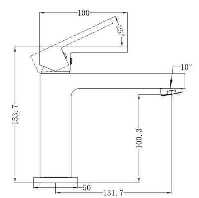 Ecco Basin Mixer