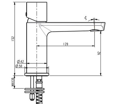 Finesa Basin Mixer