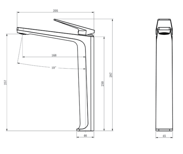 New Cavallo Tall Basin Mixer