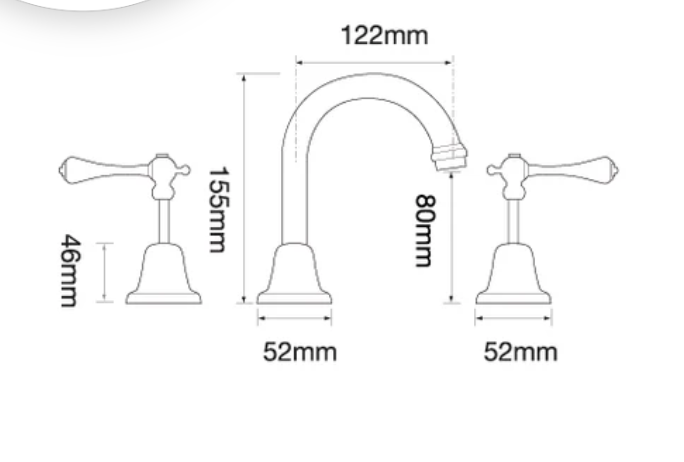 Federation Basin Mixer Set