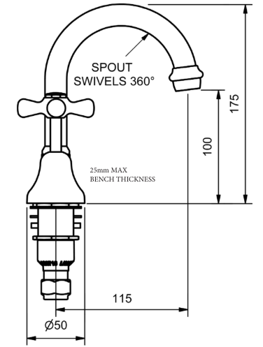 Merino Cross Jumper Valve Basins Set 6S