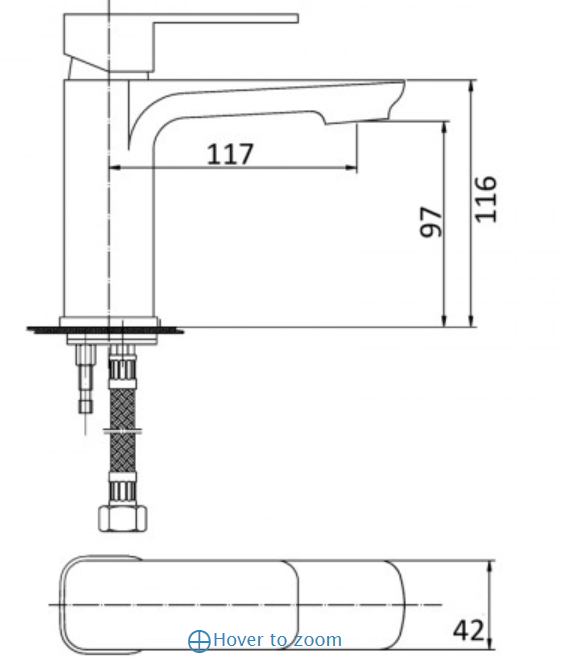 Nova New Basin Mixer