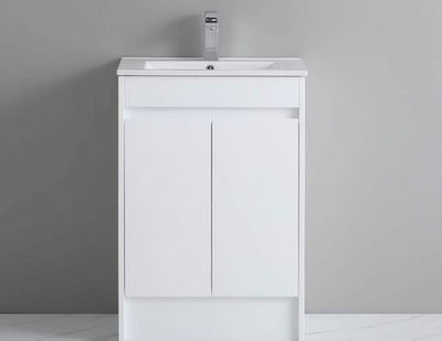 PVC White Floor Standing Vanity Base Only