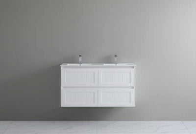 New Hampton Wall Hung Double Vanity Unit 1500