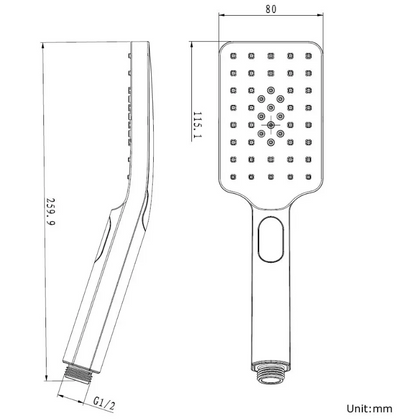 Esperia Hand Shower Spray 3F