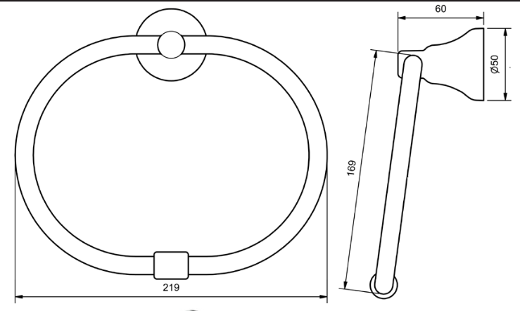 Merino Towel Ring