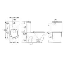 Selector II BTW Toilet Suite