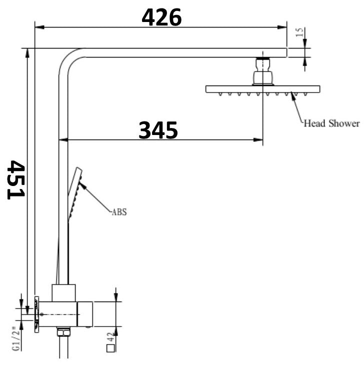 Kiato Twin Shower