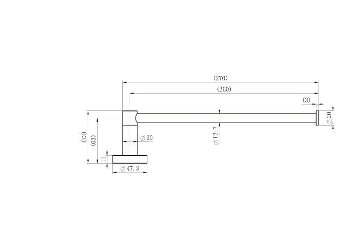 Deluxe Hand Towel Rail