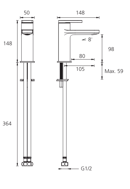 London Basin Mixer