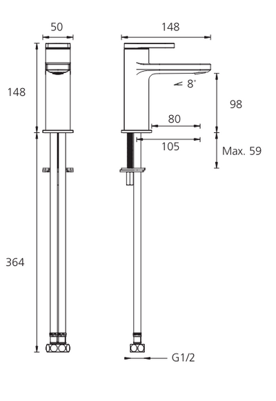 London Basin Mixer