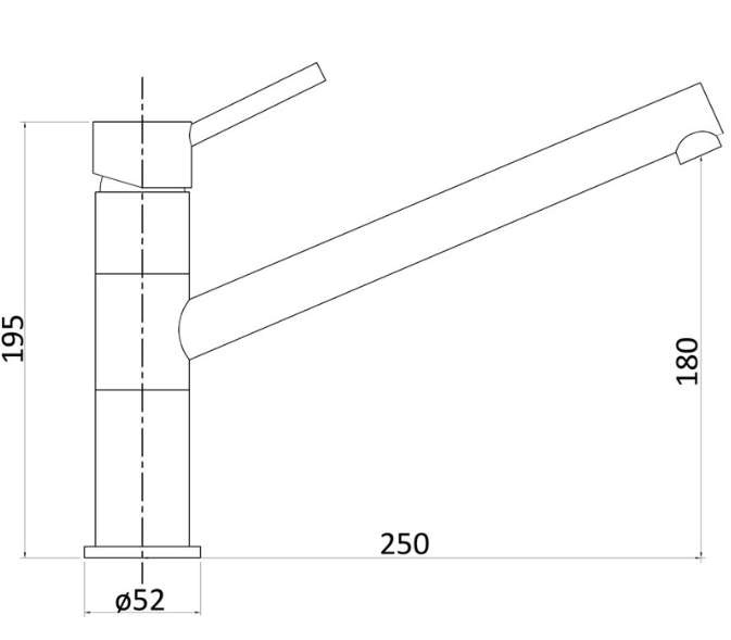 Otus Swivel Basin Mixer