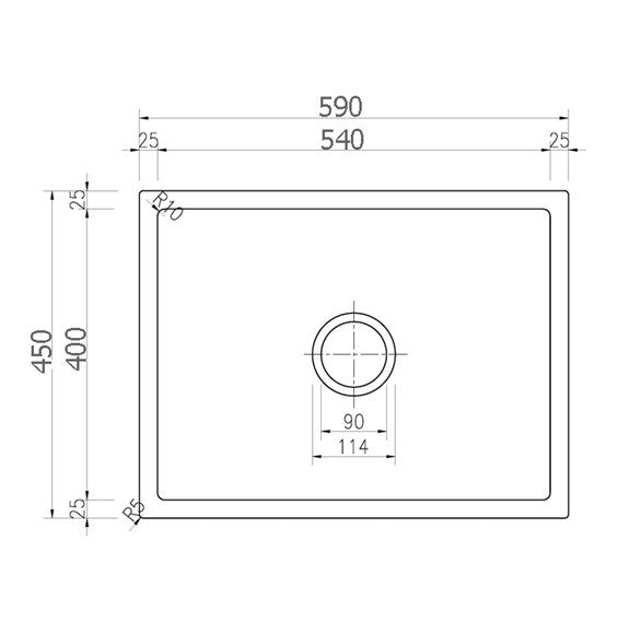 Sironi Granite Stone Kitchen Sink