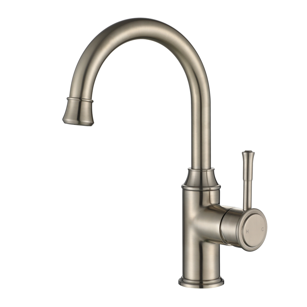 Montpellier Gooseneck High Rise Basin Mixer