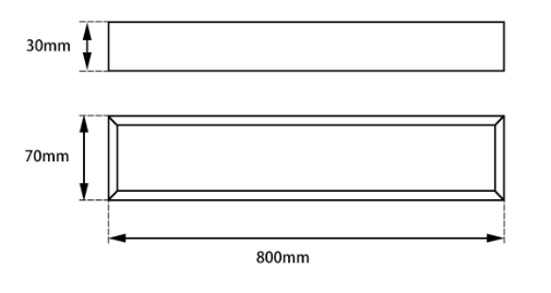 Cavallo Towel Rail 800