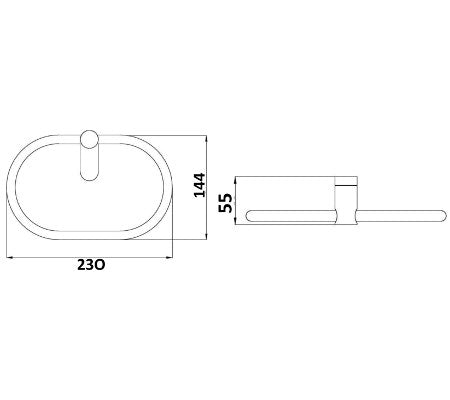 Akemi Towel Ring