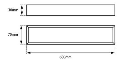 Cavallo Towel Rail 600