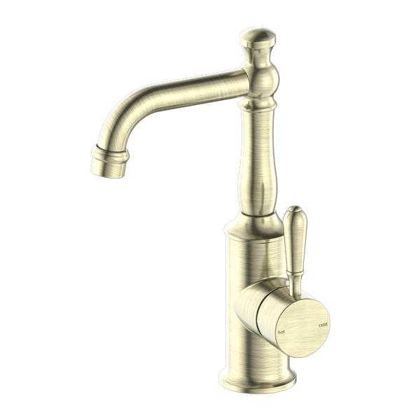 York Basin Mixer with Metal Lever