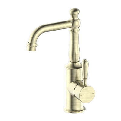 York Basin Mixer with Metal Lever