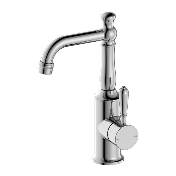 York Basin Mixer with Metal Lever