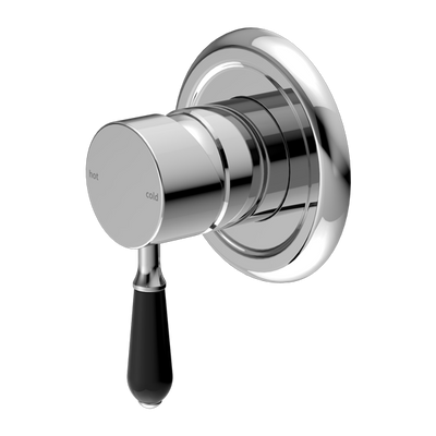 York Wall Mixer with Porcelain Lever