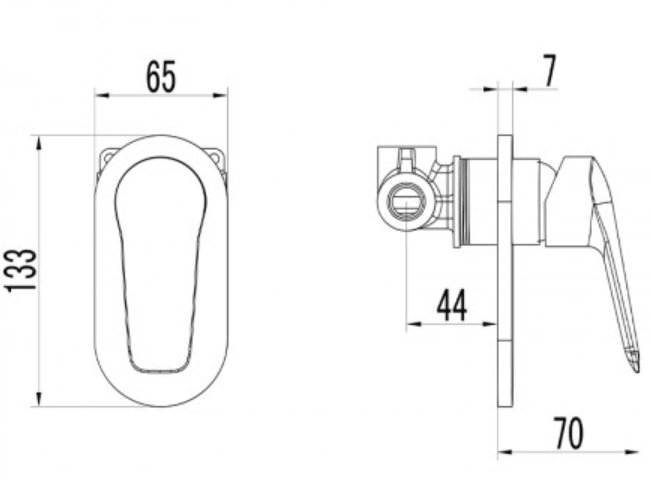 Sulu Wall Mixer