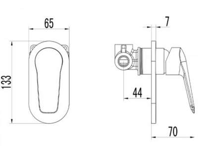 Sulu Wall Mixer