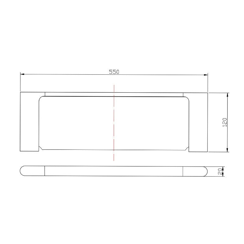 AU Series Glass Shelf