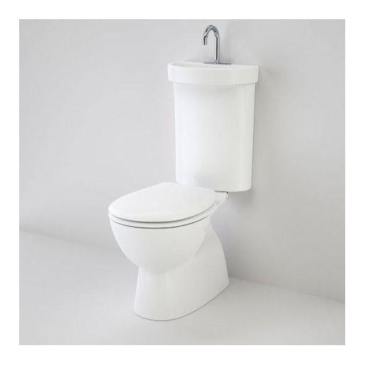 Caroma Profile 5 Deluxe Hand Basin Closed Couple Toilet Suite