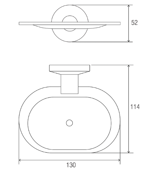 Modena Soap Holder