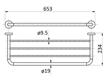 Otus Towel Rack