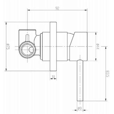 Nova Overhead Shower 250