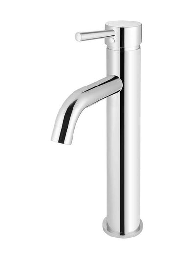 ME Round Curved Tall Basin Mixer